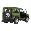 Land Rover Defender zielony RASTAR model 1:14 Zdalnie sterowanie auto + Pilot 2,4 GHz + Ręcznie otwierane drzwi